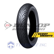 Dunlop Tires ScootSmart2 110/90-12 64L Tubeless Motorcycle Street Tire (Front) 3gUT