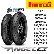PIRELLI TYRE ANGEL CITY ANGELCITY CT TIRE TUBELESS TAYAR MOTORCYCLE 70/90,80/90,90/80,100/80,110/80,