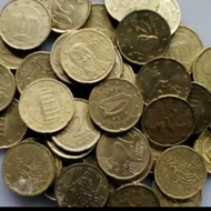 koin euro 20 cent paket 300 keping atau 60 euro murah dibawah kurs