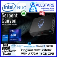 (ALLSTARS : We are Back / NUC PROMO) Intel NUC12SNKi7 NUC 12 Enthusiast Kit NUC Barebone(Wrty 3years)