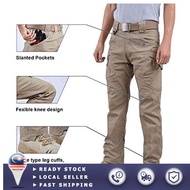 IX9 Multiple Pockets Military Tactical Pants Waterproof Cargo Pants  Work Joggers S-3XL