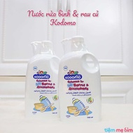 Nước rửa bình sữa và rau củ Kodomo 750ml