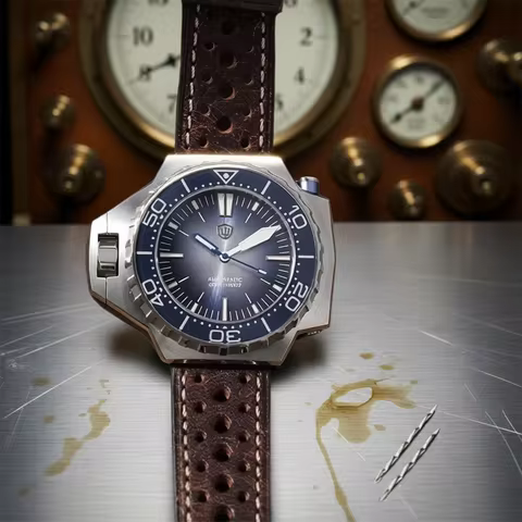 Watchdives WD1968 PT5004/PT5000 Automatic Diver Watch 316L Stainless Steel Sapphire Luminous Ceramic