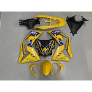 HLD COVERSET STICKER TAMPAL YELLOW/KUNING 1 HONDA RS150 V1/V2/V3