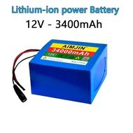 100% brand new 12V 3S12P protection board, 12V 34AH battery, 12V 34000mAh 18650 lithium-ion DC 12.6V