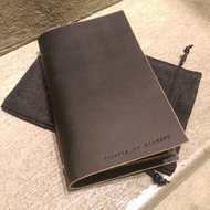 純手工製作手工染色皮革6孔A6活頁筆記本