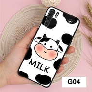 Oppo RENO3 RENO4 Phone Case Oppo Phone Case With Cute Cow Print