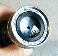 【悠悠山河】Leica M Elmar 9cm 90mm f4 德製 縮頭9 無刮無霉無脫膠霧化 
