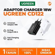 Ugreen Adapter Fast Charger 18W CD122 Head Shell Quick Charge QC3.0