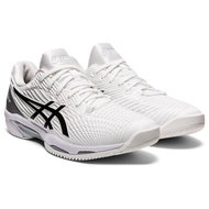 2021ASICS Solution Speed FF 2 men's black/white tennis shoes 2MDQ9