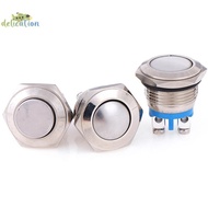 [DelicationS] 16mm Metal Push Button Switch NO Momentary Reset Self-reset Push Button Switch