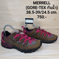 รองเท้ามือสอง MERRELL 38.5-39/24.5 cm. (GORE-TEX กันน้ำ)