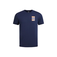EMPORIO ARMANI EA7 SS24 T Shirt Mens Blue 3DPT12-PJ7BZ-1554