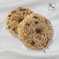 5+ Bagels - Multigrain Bagel | Halal | No Egg, Oil, Milk, Sugar | 24+ Hrs Cold Fermented | 100g