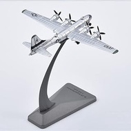 For: 1/300 Scale Aircraft WWII US B-29 Bomber Super Fortress Fighter Alloy Die Casting Model