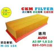 [CKM] AUDI A3 8P 1.8 2.0 Beyond Genuine Factory Filter Air Engine