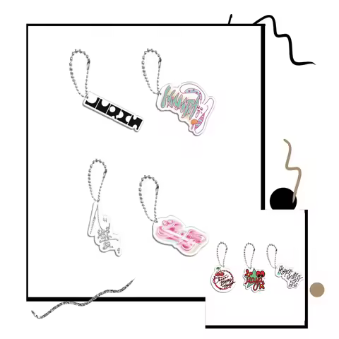 New Arrivals XG ALPHAZ Album Member Name Tag Acrylic Keyring JURIN HARVEY MAYA COCONA Personality Ke
