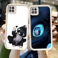 NA-37 How to Train Your Dragon Shockproof Casing for OPPO A93 A16E A16K F17 Reno 4F Realme C20A C11 