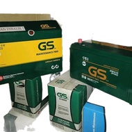AKI MOBIL KERING GS GOLDSHINE GS GOLDSTAR N100 100AH 12V GANSET FORKLIFT KAPAL BERGARANSI CAR BUS TR