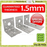 T Rex DIY C Channel Roofing L Steel Bracket / Corner Joint /Besi Siku L Bracket Bumbung / Besi Atap