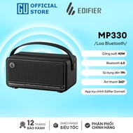 Loa Bluetooth Hi-Res Edifier MP330 – Công Suất 40W Thiết Kế Vintage Pin Lâu 19h Âm Chuẩn Studio
