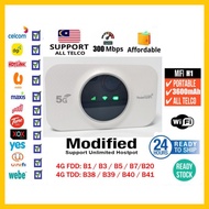 Modified Unlimited Portable 4G Wifi Modem MIFI Router Hotspot