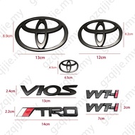 Toyota VIOS DUGONG 2007-2013 NCP93 Matte Black Front and RearTOYOTA Logo