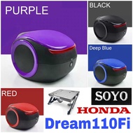 Combo Set Monorack Soyo Honda EX5 Dream 110 Fi Kambing Top Box Alien ABS Tail Box Siput 02 Accessori
