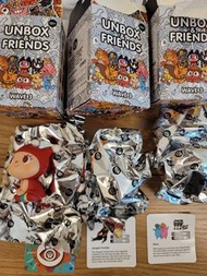 Unbox & friends wave 3 greenie 別色 ,僵屍, 哈利各1隻
