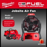 Milwaukee M18 Jobsite Air Fan / M18 AF Fan / Kipas Luar / Milwaukee Kipas / Cordless Fan