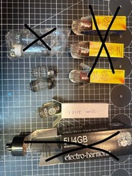 真空管 電子管 12ax7  ecc81 5u4gb