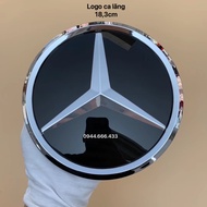 3D mercedes Logo, 3D mercedes symbol, 18,3 cm