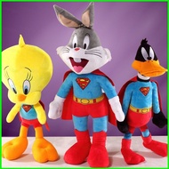 PS1 Looney Tunes Tweety Bird Bugs Bunny Daffy Duck Plushie Superman Cute Cartoon Cotton Companion Do