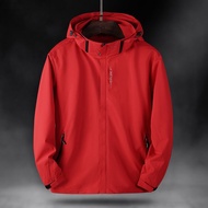 Kai Si Ke เสื้อแขนยาวชาย เสื้อแจ็คเก็ต เสื้อกันหนาวเท่ๆ แจ๊คเก็ตผู้ชายกันลม เสื้อกันลม สำหรับเดินป่