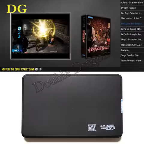 Retro Arcade Shooter With Batocera Shooting Games SSD HHD Harddisk Game disk 120 GB 512GB Support Al