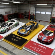 TW 1/64 Ferrari 458 Italia GT3 Alloy Diecast Car Model Toy Birthday Gift