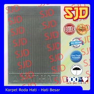 Rubber Car Wheel Carpet Heart – Big Heart