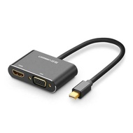 Ugreen Mini Display Port To Hdmi Vga Adapter Cable Support 4k - Md115