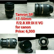 Tamron SP 17-50mm F/2.8 XR Di II VC  for canon