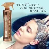 (แบบแบ่งขาย) ( In clear bottle only)Brazilian blowout ionic cleanser  (แชมพูสำหรับการทำBB) (บรรจุใส่