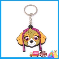 Paw Patrol Keychain Boys Girls Skye Chase Key Rings Toys Pendant Children Student Gift