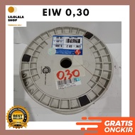 KAWAT TEMBAGA EMAIL 0,30 EIW 0,30 0.30 mm GULUNG DINAMO TRAFO TAMIYA GENERATOR SPULL (per ONS)