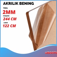 akrilik bening 2mm 122cm x 244cm