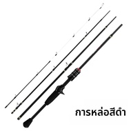 Rooblinos DELICACY L.W 0.6-8g UL ตกปลา Rod Casting SPINNING Rod Ultralight คาร์บอนไฟเบอร์ Hollow + S
