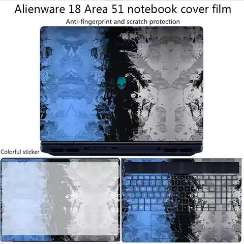For Dell Alienware 18 Area-51 Scratch-resistant film for notebook body cover 18/16 inch 16X Aurora s