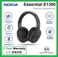 NOKIA - Essential 無線 頭戴式 耳機 E1300 - 黑色