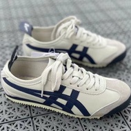 Tiger New Style Bovine México66 White Shoes Leather Forrest Gump Mens Couple Casual Sneakers