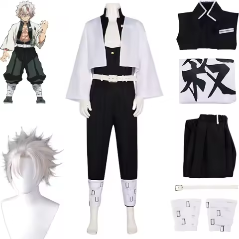 Shinazugawa Sanemi Cosplay Costumes Demon Slayer Anime Holloween Celebration Cosplay Clothing Death 