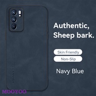 Case OPPO Reno 6Z 6 5G 4G Soft Phone Case Camera Protection Sheep Bark Cover Leather Casing For OPPO Reno6 Reno6Z Reno 6 Z CPH2235 CPH2251 CPH2237