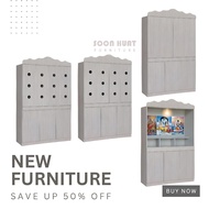 3 Door Cabinet Hindu Prayer Altar 100% Solid Plywood